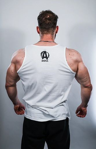Universal Animal Iconic Tank Top White - Fitness Shop - PowerPumperz