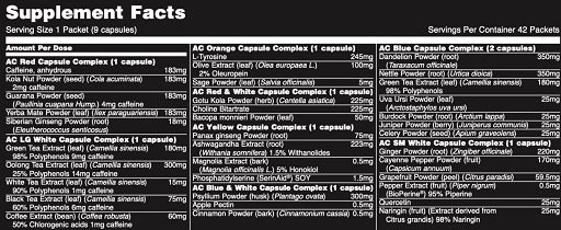 Universal Animal Cuts 42 Packs - Fitness Shop - PowerPumperz