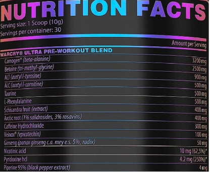 Genius Nutrition - Warcry ULTRA 300g - Fitness Shop - PowerPumperz