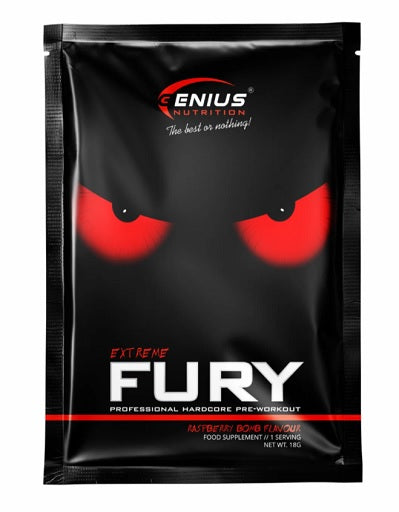 Genius Nutrition Fury Extreme 10x18g Probe - Fitness Shop - PowerPumperz