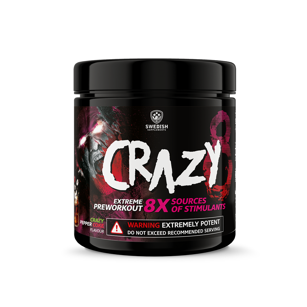 Swedish Supplements Crazy 8 PROBEN 10x10g - Fitness Shop - PowerPumperz