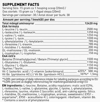 Swedish Supplements EAA Engine 450g - Fitness Shop - PowerPumperz