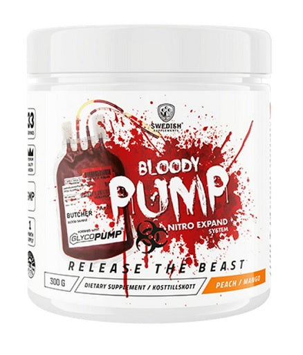Swedish Supplements Bloody Pump 300g - Fitness Shop - PowerPumperz