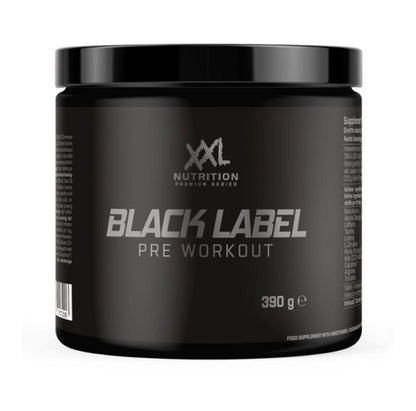 XXL Nutrition Black Label Pre Workout 390g - Fitness Shop - PowerPumperz
