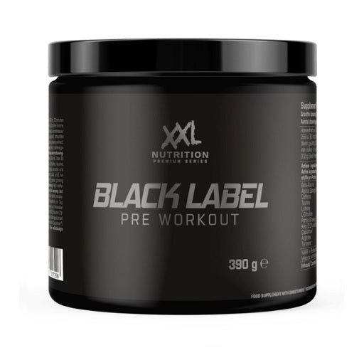 XXL Nutrition Black Label Pre Workout 390g - Fitness Shop - PowerPumperz
