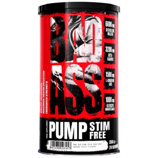 BAD ASS Pump Stim Free 350g - Fitness Shop - PowerPumperz