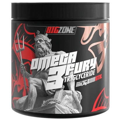 Big Zone Omega 3 Fury Triglyceride 300 Kapseln - Fitness Shop - PowerPumperz