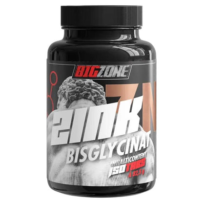 Big Zone Zink Bisglycinat 150 Tabletten - Fitness Shop - PowerPumperz