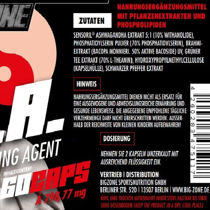 Big Zone C.S.A. 60 Kapseln - Fitness Shop - PowerPumperz