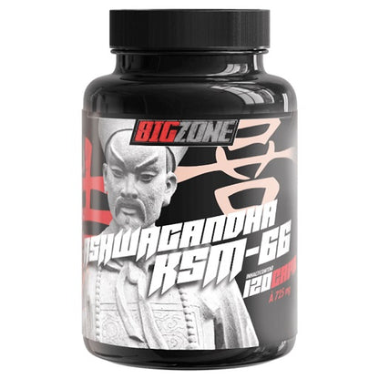 Big Zone Ashwagandha KSM-66 120 Kapseln - Fitness Shop - PowerPumperz