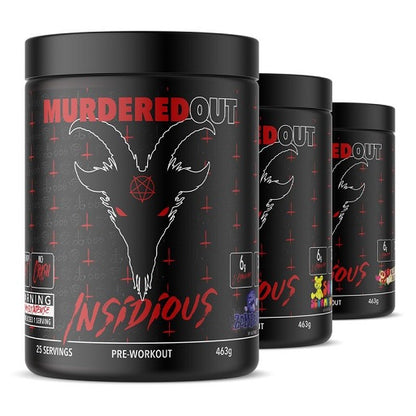 Murdered Out Insidious Preworkout 463g - Fitness Shop - PowerPumperz