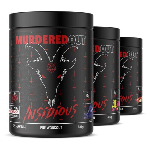 Murdered Out Insidious Preworkout 463g - Fitness Shop - PowerPumperz