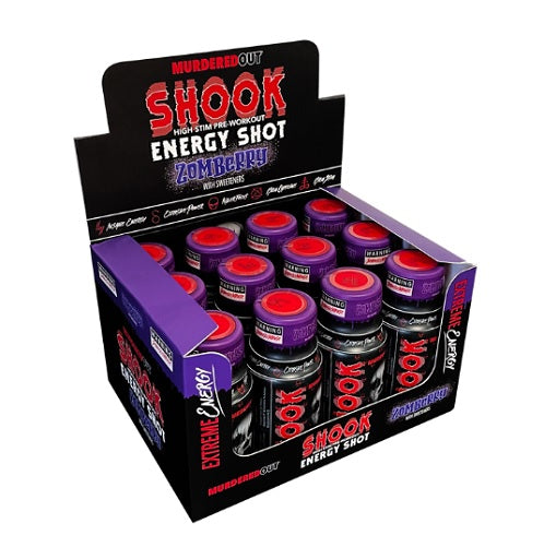 Murdered Out Shook Shot 12x60ml - Fitness Shop - PowerPumperz