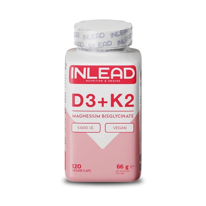 INLEAD Vitamin D3  K2  Magnesium 120 Kapseln - Fitness Shop - PowerPumperz