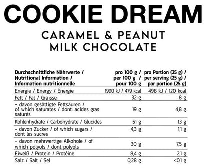 INLEAD Cookie Dream Caramel & Peanut 125g - Fitness Shop - PowerPumperz