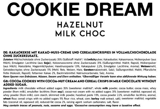 INLEAD Cookie Dream 128g - Fitness Shop - PowerPumperz