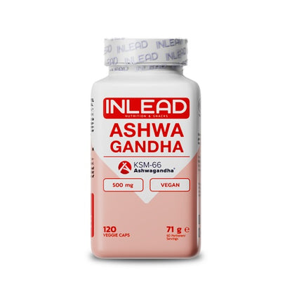 INLEAD Ashwagandha KSM-66 120 Kapseln - Fitness Shop - PowerPumperz