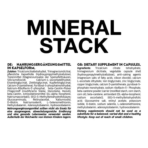 INLEAD Mineral Stack 150 Kapseln - Fitness Shop - PowerPumperz