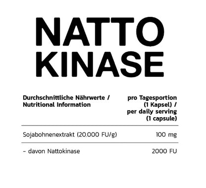 INLEAD Nattokinase 120 Kapseln - Fitness Shop - PowerPumperz