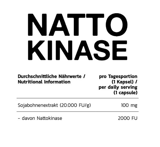 INLEAD Nattokinase 120 Kapseln - Fitness Shop - PowerPumperz