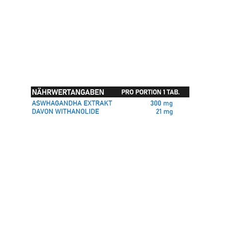 NNT Ashwagandha Pro 60 Tabletten - Fitness Shop - PowerPumperz