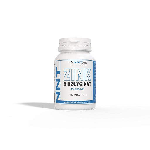 NNT Zink 50mg Bisglycinat 120 Tabletten - Fitness Shop - PowerPumperz