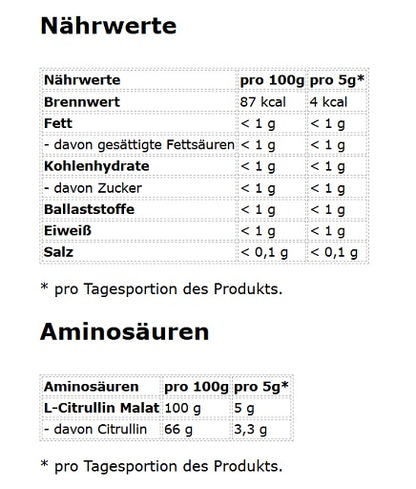 NNT Citrullin 210g - Fitness Shop - PowerPumperz