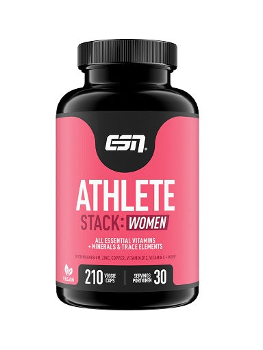 ESN Athlete Stack:WOMEN 210 Kapseln - Fitness Shop - PowerPumperz