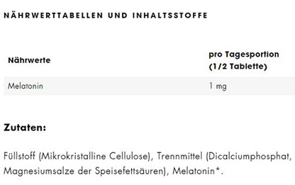 ESN Melatonin Sleep Aid 180 Tab. - Fitness Shop - PowerPumperz