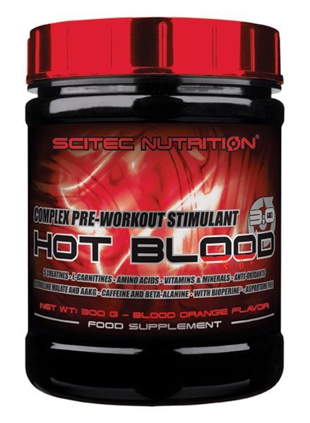 Scitec Hot Blood Hardcore PROBEN 10x25g - Fitness Shop - PowerPumperz