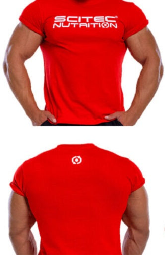 Scitec T-Shirt rot - Fitness Shop - PowerPumperz