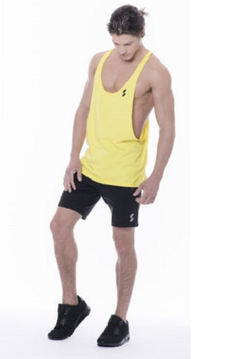 Scitec Tank Top Andorra Gelb - Fitness Shop - PowerPumperz