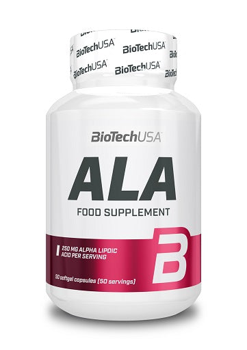 BioTech ALA alpha lipoic acid 50 caps - Fitness Shop - PowerPumperz