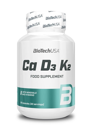 BioTech Ca-D3-K2 90 Kapseln - Fitness Shop - PowerPumperz