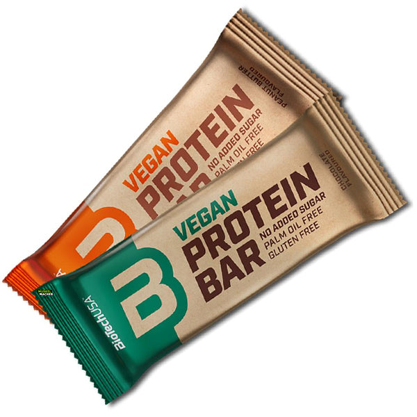 BioTech Vegan Bar - 20x 50g - Fitness Shop - PowerPumperz