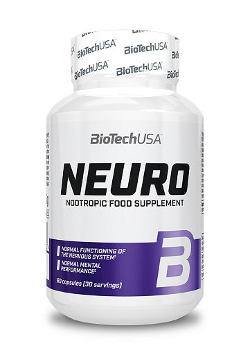 BioTech Neuro 60 Kapseln - Fitness Shop - PowerPumperz