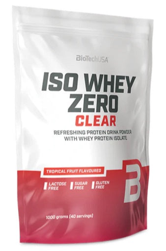 BioTech Iso Whey Zero Clear 1000g - Fitness Shop - PowerPumperz