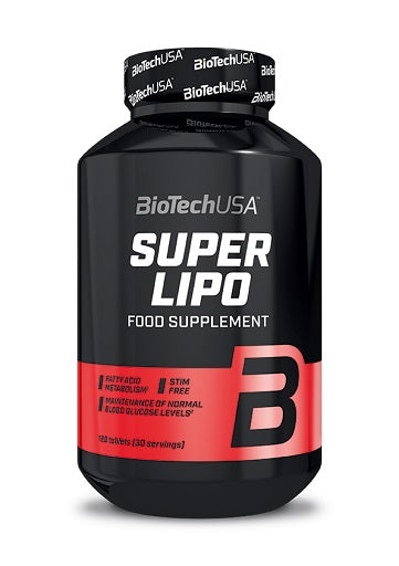 BioTech Super LIPO 120 Tabletten - Fitness Shop - PowerPumperz