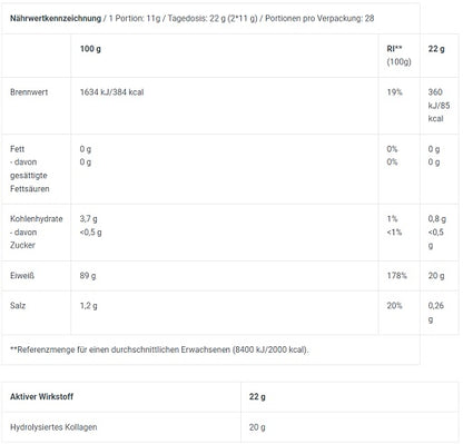 BioTech Clear Collagen 308g - Fitness Shop - PowerPumperz
