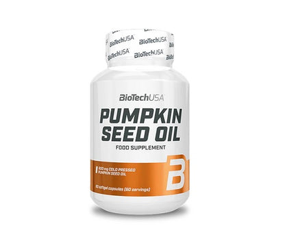 BioTech Pumpkin Seed Oil 60 Kapseln - Fitness Shop - PowerPumperz