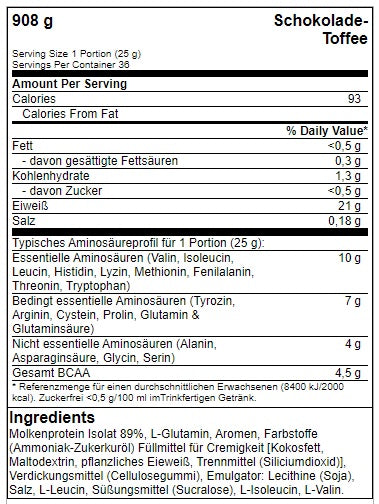 BioTech Iso Whey Zero 908g - Fitness Shop - PowerPumperz