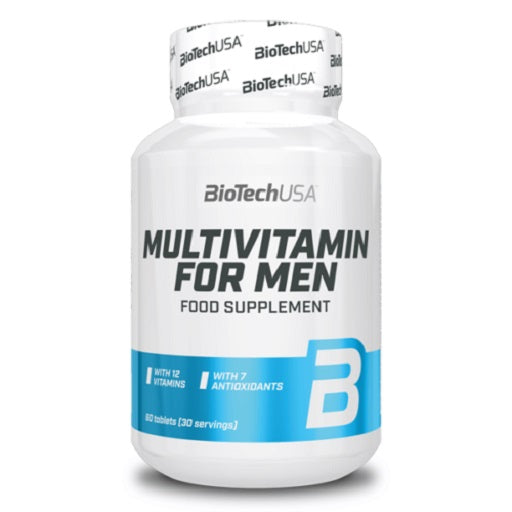 BioTech Multivitamin for Men 60 Tabl. - Fitness Shop - PowerPumperz