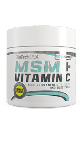 BioTech MSM  Vitamin C - 150g - Fitness Shop - PowerPumperz