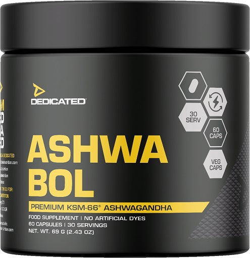Dedicated Ashwa-Bol 60 Kapseln - Fitness Shop - PowerPumperz