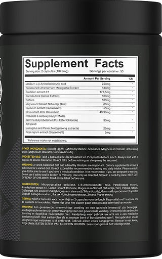 Dedicated Lipo-Bol 100 Kapseln - Fitness Shop - PowerPumperz