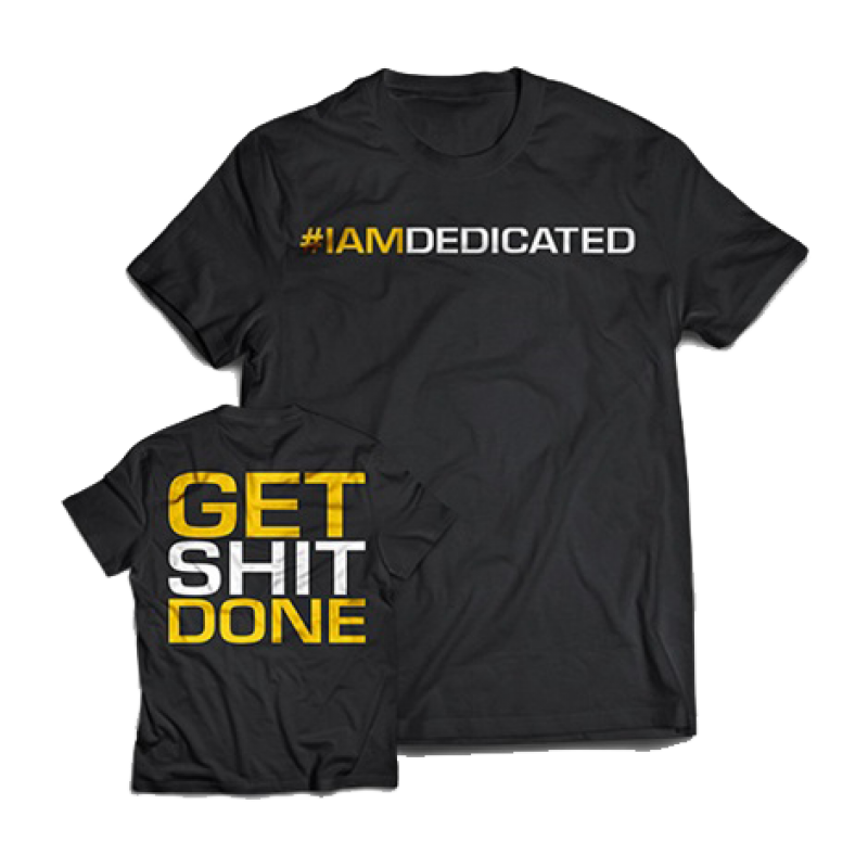 Dedicated T-Shirt "Get Shit Done" - Fitness Shop - PowerPumperz