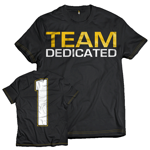 Dedicated T-Shirt "Team Dedicated" - Fitness Shop - PowerPumperz