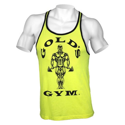 Gold´s Gym Muscle Joe Contrast Stringer Tank - Neon - Fitness Shop - PowerPumperz