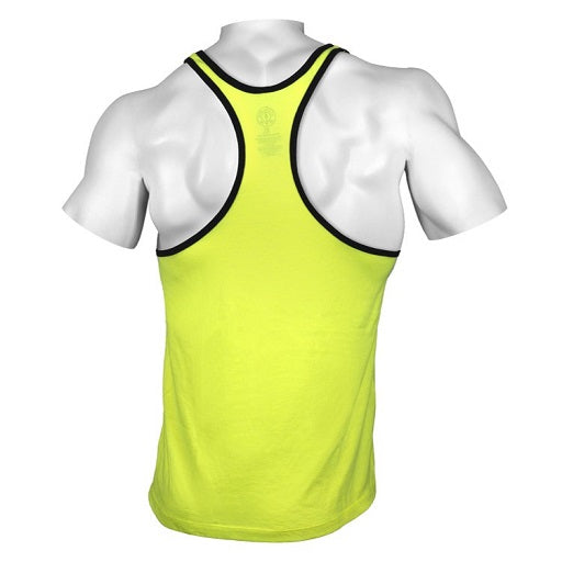 Gold´s Gym Muscle Joe Contrast Stringer Tank - Neon - Fitness Shop - PowerPumperz