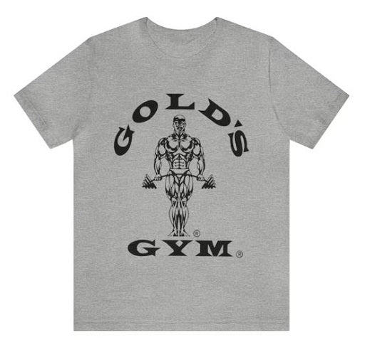 Gold's Gym T-Shirt Joe Promo Tee grau - Fitness Shop - PowerPumperz